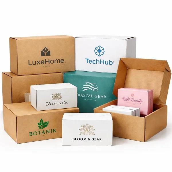 Custom branded retail packaging