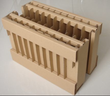 Honeycomb paperboard partition insert