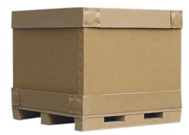 Heavy-duty pallet crate
